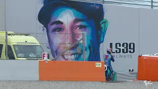 Entrevista DAZN homenaje a Luis Salom con sus compañeros Maverick Viñales y Alex Rins