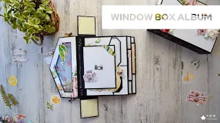 Window Box Mini Album | Tutorial Trailer | P13 Paper Products | Sunshine