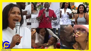 Akrobeto funny birthday song,Baby Maxin entrance at Nana Ama Mcbrown 43rd birthday in her mansion...