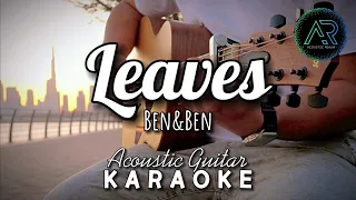 Leaves by Ben&Ben (Lyrics) | Acoustic Guitar Karaoke