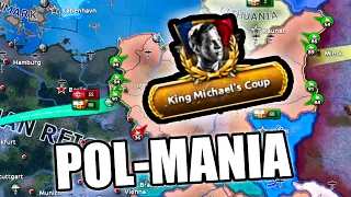 Pol-Mania? Ro-Land? Polish-Romanian kingdom in HoI4 beats Germany and USSR!