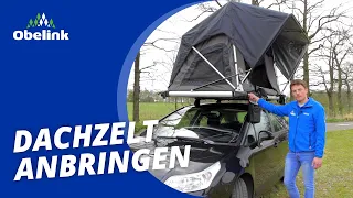 Dachzelt anbringen | Anleitung | Obelink