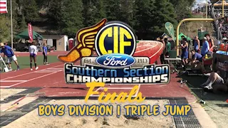 2023 TF - CIF-ss Finals (D1) - Triple Jump (Boys)