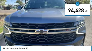 2022 Chevrolet Tahoe K6637A