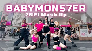 [KPOP IN PUBLIC] BABYMONSTER '2NE1 MASH UP' Choreography by LEEJUNG Dance Cover by NOW! from Taiwan