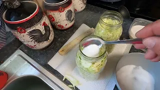 How to can sauerkraut the Easy wayyyy!!!!!!