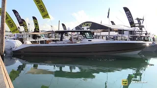 2019 HCB Suenos 53 Center Console Boat - Walkthrough - 2019 Miami Boat Show