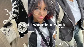 WHAT I WEAR IN A WEEK: uni vlog + PINTREST outfit inspo