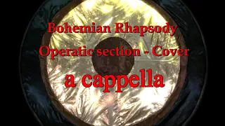 Bohemian Rhapsody Operatic section - Cover  " a cappella "