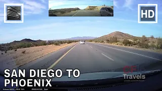 Driving from San Diego to Phoenix, Interstate 8/10/AZ 85