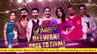 Dance Deewane 3 Promo Today Episode Gunjan Performance Race To Finale Madhuri Dixit 25 September