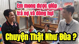 Chuyện hy hữu : Quyết định xin tiền Mạnh Thường Quân chỉ để ĐÓNG HỤI tháng và TRẢ NỢ