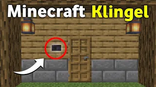 Minecraft Funktionierende Klingel bauen | Minecraft Tutorial