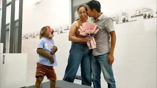 OMG 😲 Dad kisses mom? Funny and cute Monkey Kobi summary full 1 hour