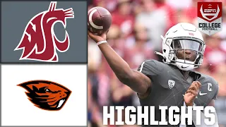 Oregon State Beavers vs. Washington State Cougars | Full Game Highlights