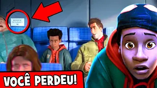 DETALHES que você PERDEU em HOMEM-ARANHA no ARANHAVERSO (Easter Eggs e Referências) 🎬