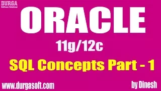 Oracle SQL Concepts Part 1