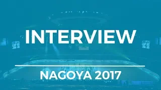 Daria PAVLIUCHENKO and Denis KHODYKIN RUS Pairs Free Skating Interview ISU JGPF 2017 Nagoya