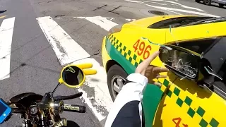 Stupid, Crazy & Angry People Vs Bikers - Bad Drivers Caught On Go Pro [Ep.#126]