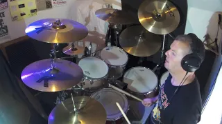 Queen Machines (Or Back To Humans) Roger Taylor Drum Cover #queen #rogertaylor