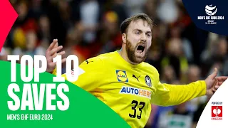 Stealing the show! | TOP 10 SAVES | Men's EHF EURO 2024
