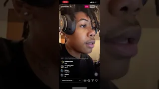 kankan on ig live