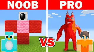 NOOB vs PRO: Using //PASTE to CHEAT in Build Battle Minecraft