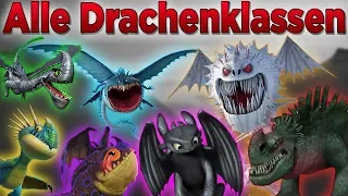 Dragons - Alle Drachenklassen | (Deutsch)