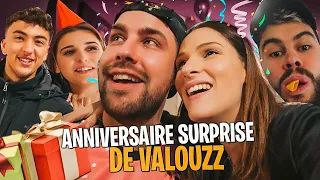 Je fais l'anniversaire surprise de @Valouzz_ pour ses 29 ans 🥳