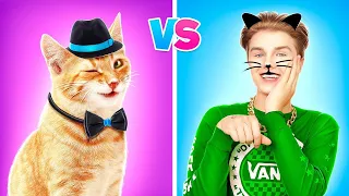 Mi Novio VS Mi Gato || Millonarios Adoptaron Una Mascota