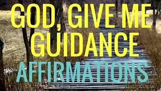 Christian Affirmations for God's  Guidance. Relaxing Music. Scripture based Affirmations