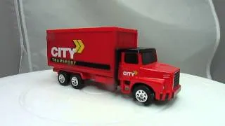 CORGI SCANIA BOX VAN 58803 CITY TRANSPORT