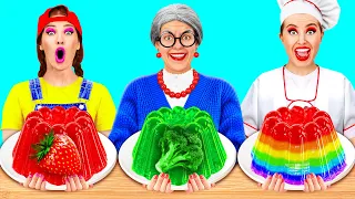 Me vs Grandma Cooking Challenge | Amazing Cooking Hacks by TeenTeam Challenge