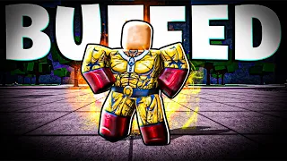 SAITAMA JUST GOT BUFFED In NEW UPDATE | Roblox The Strongest Battlegrounds