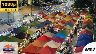 RAMKHAMHAENG NIGHT MARKET VIRTUAL TOUR - BANGKOK THAILAND