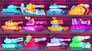 Tank Stars All Tanks Unlocked Gameplay | Best Tank