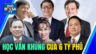 Học vấn khủng của 6 tỷ phú giàu nhất Việt Nam: Ông Phạm Nhật Vượng đáng nể