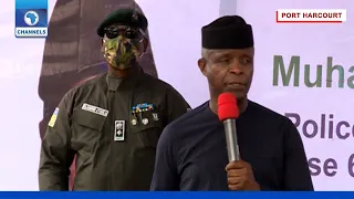 Full Speech: VP Osinbajo Commissions Police SPU Base In Port Harcourt