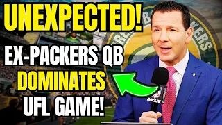 🏈🚀UNEXPECTED! FORMER PACKERS QB DOMINATES IN UFL OPENER! - PACKERS NEWS TODAY!