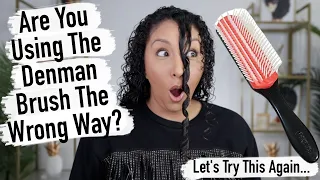 Is the Denman Brush The BEST Brush for Definition?? Trying It AGAIN...| BiancaReneeToday