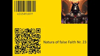 Natura of false Faith Nr  23 #magie #music #vielfalt #religion #church #jesuschrist #satan #demon