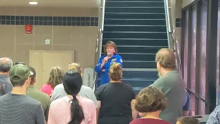 Astronaut and first mom in space Dr. Anna Fisher tells story of her NASA journey at JSC Building 9