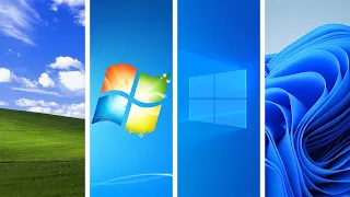 Windows Default Wallpapers (Windows 1.0 - 11 + Betas)