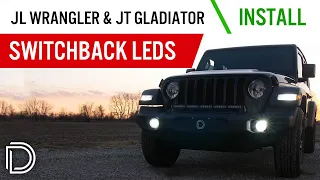 How to Install 18+ Jeep JL Wrangler and 20 JT Gladiator Switchback Turn Signal LEDs | Diode Dynamics