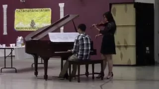 MHS 2016 - Tong Hua (Guang Liang) (Piano + Violin) - Milton Chung & Raphaella Wan