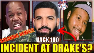 WACK 100 REACTS DRAKE'S HOUSE INCIDENT AS POSTED BY AKADEMIKS & TORONTO NEWS REPORT [CLUBHOUSE] 👮🏽👀🤔