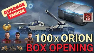 100 Orion Box Opening, the results were disappointing | Average Tanker | World of Tanks