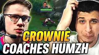 HUMZH GETS COACHED ON ADC BY CROWNSHOT IN CHALLENGER