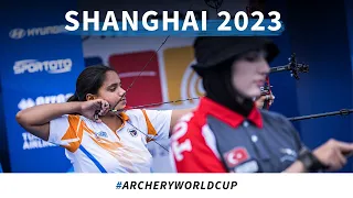 Avneet Kaur v Ipek Tomruk – compound men bronze | Shanghai 2023 World Cup S2