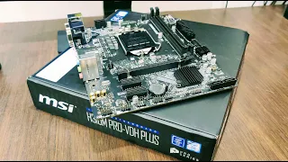 MSI H310M Motherboard LGA 1151 🔥 Best Motherboard for Intel 9th Gen Processors - i3 9100F